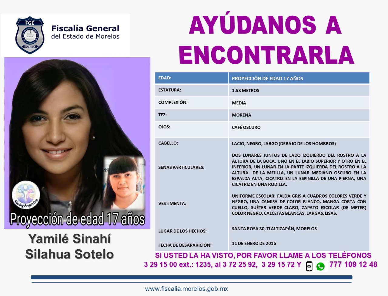 Yamilé Sinahí Silahua Sotelo
