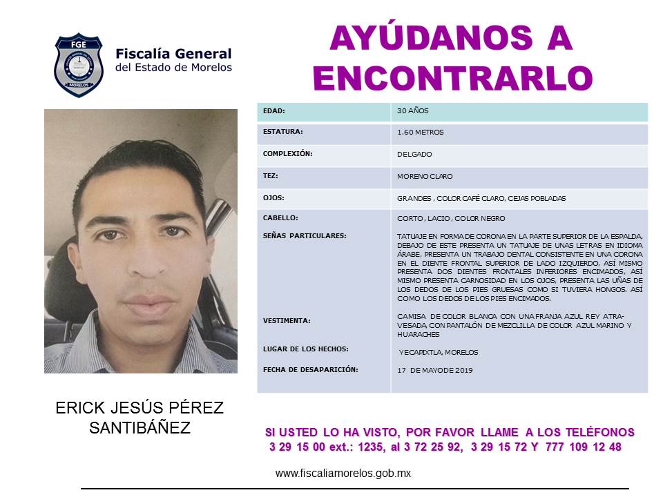 Erick Jesús Pérez Santibáñez