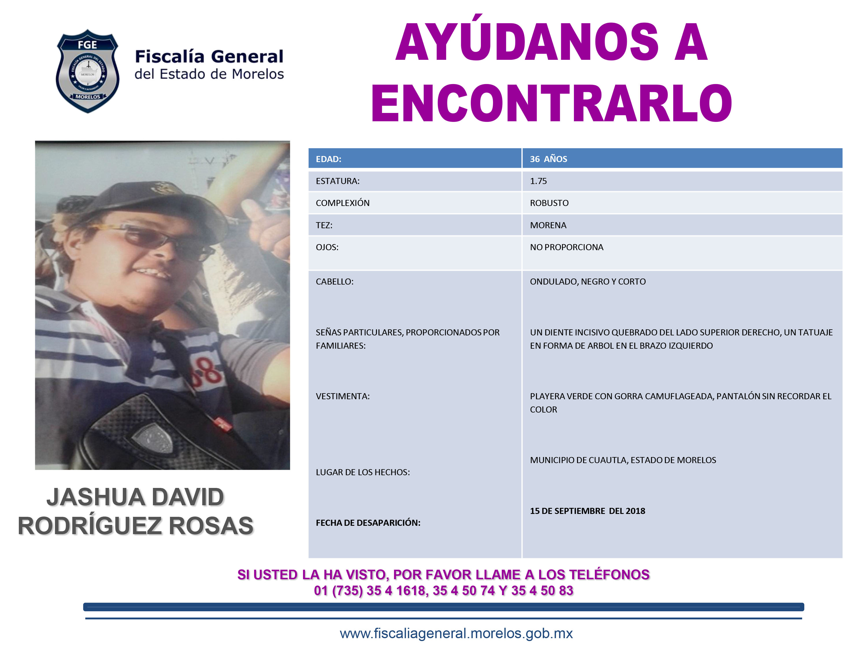 Joshua David Rodríguez Rosas