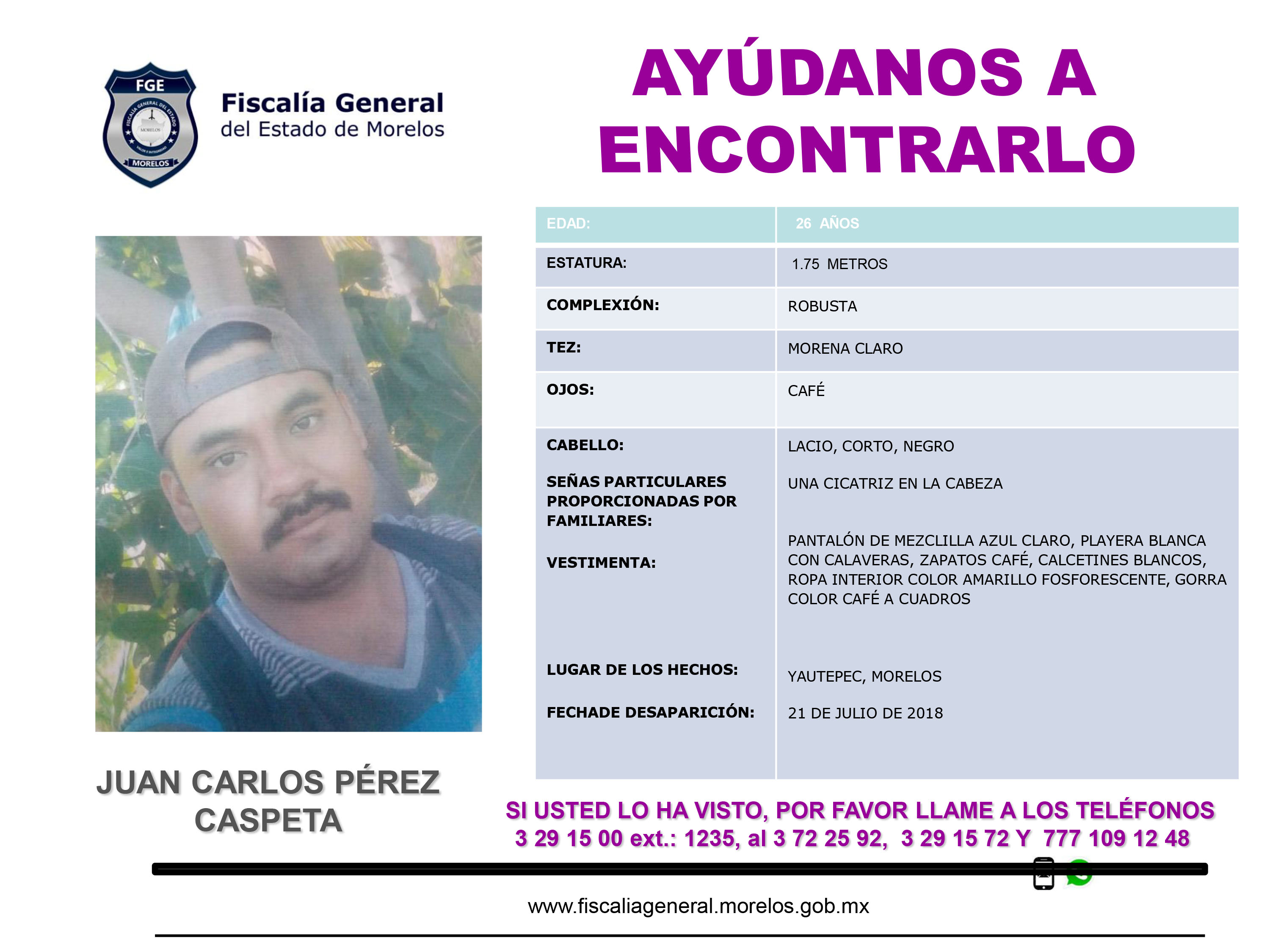 Juan Carlos Pérez Caspeta