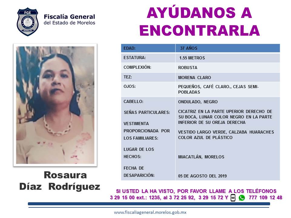 ROSAURA DÍAZ RODRÍGUEZ