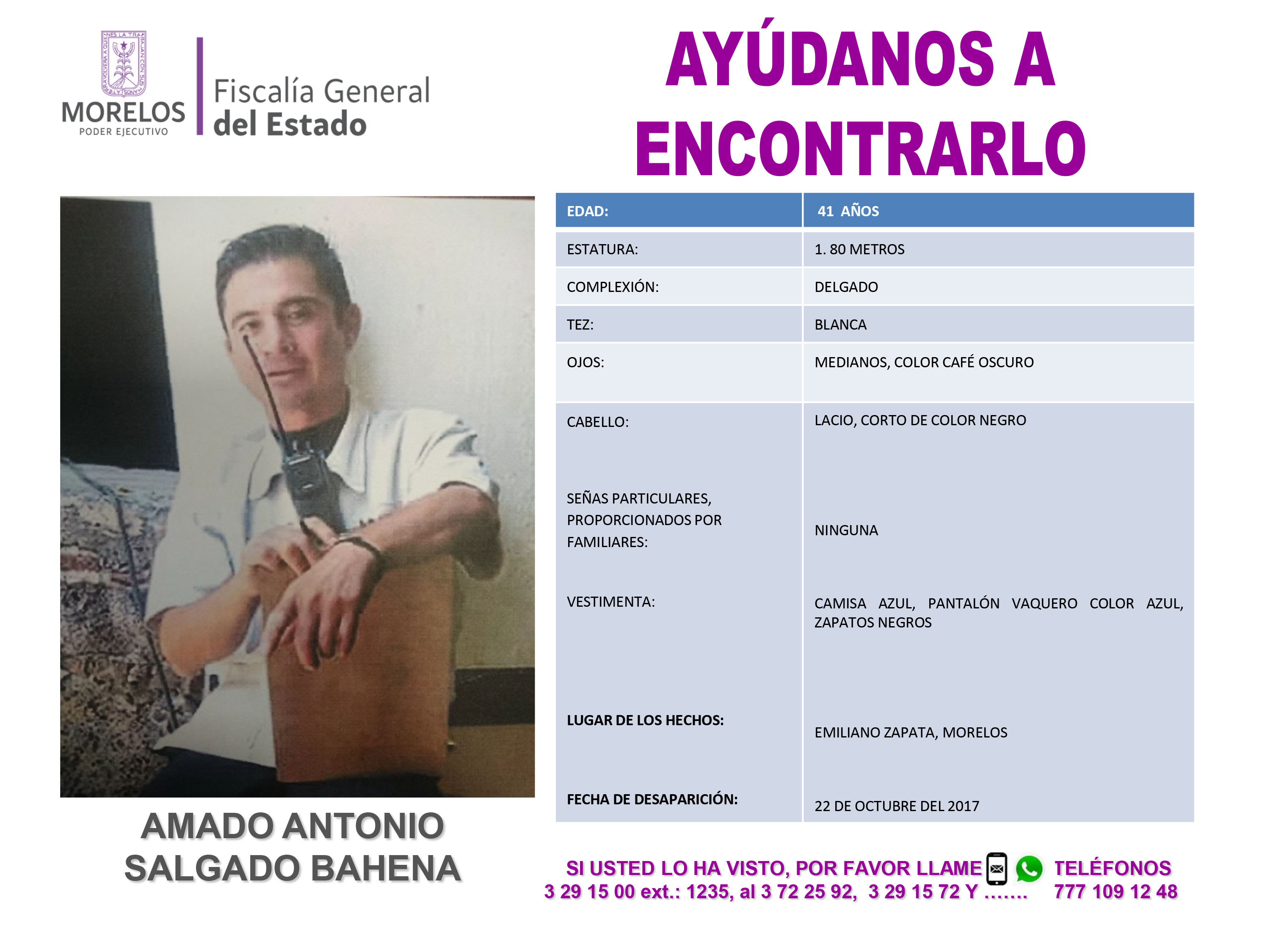 Amado Antonio Salgado Bahena