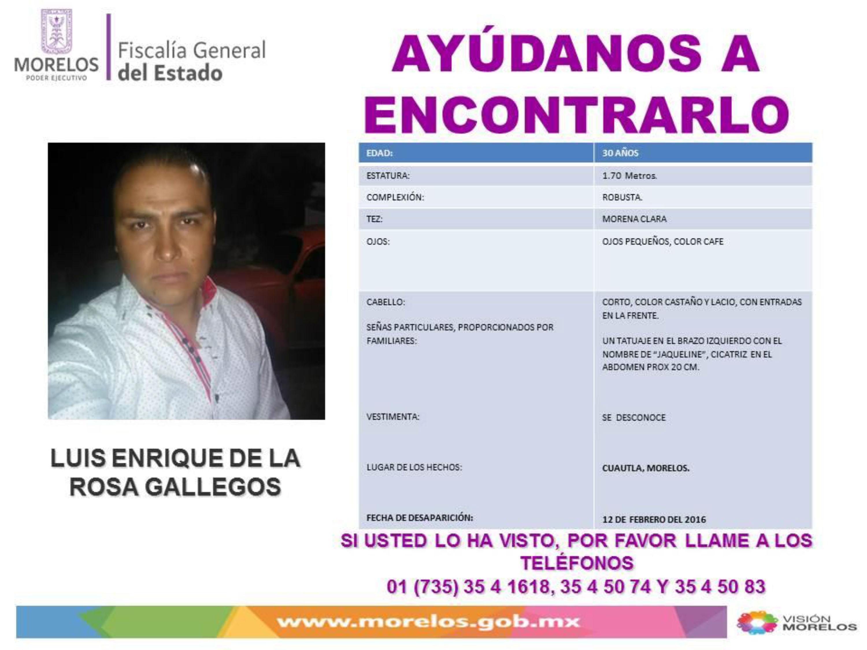 Luis Enrique de la Rosa Gallegos