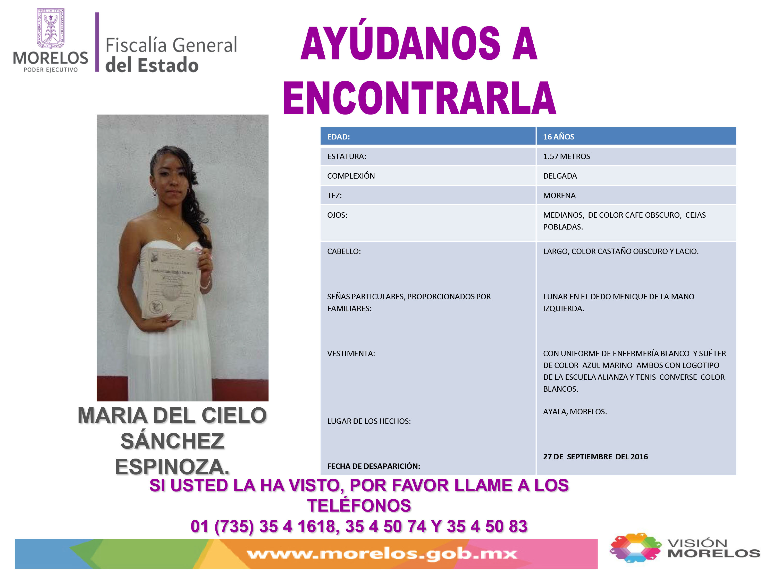 María del Cielo Sánchez Espinoza