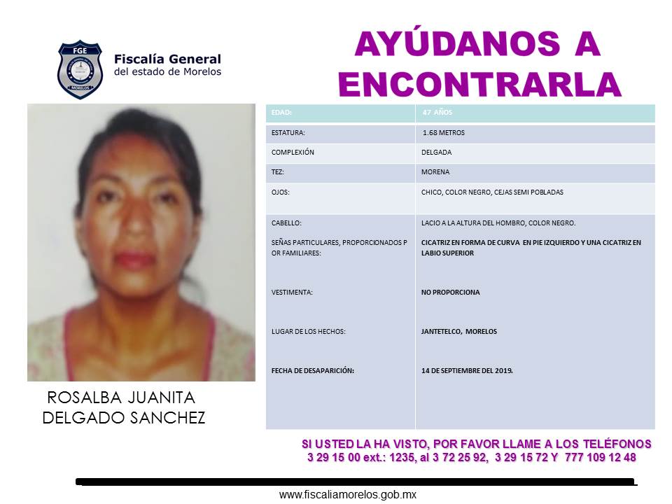 Rosalba Juanita Delgado Sánchez