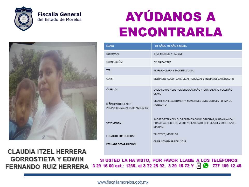 CLAUDIA ITZEL HERRERA GORROSTIETA Y EDWIN FERNANDO RUIZ HERRERA