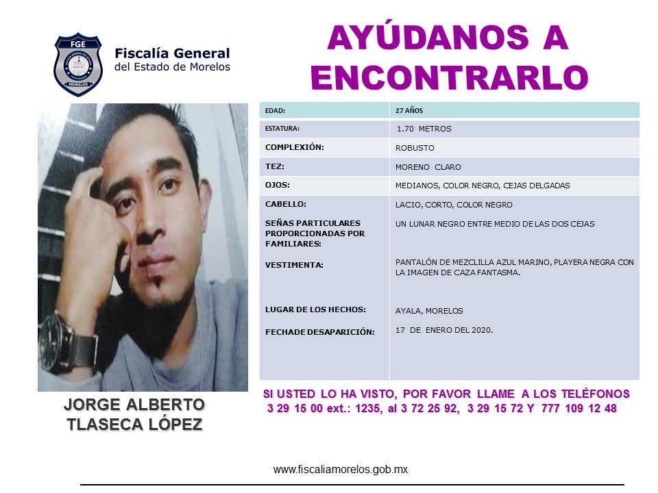 JORGE ALBERTO TLASECA LÓPEZ