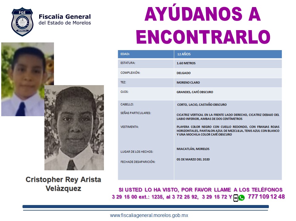 CRISTOPHER REY ARISTA VELÁZQUEZ