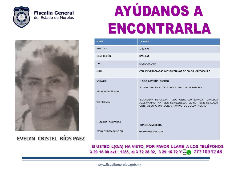 EVELYN CRISTEL RÍOS PAEZ