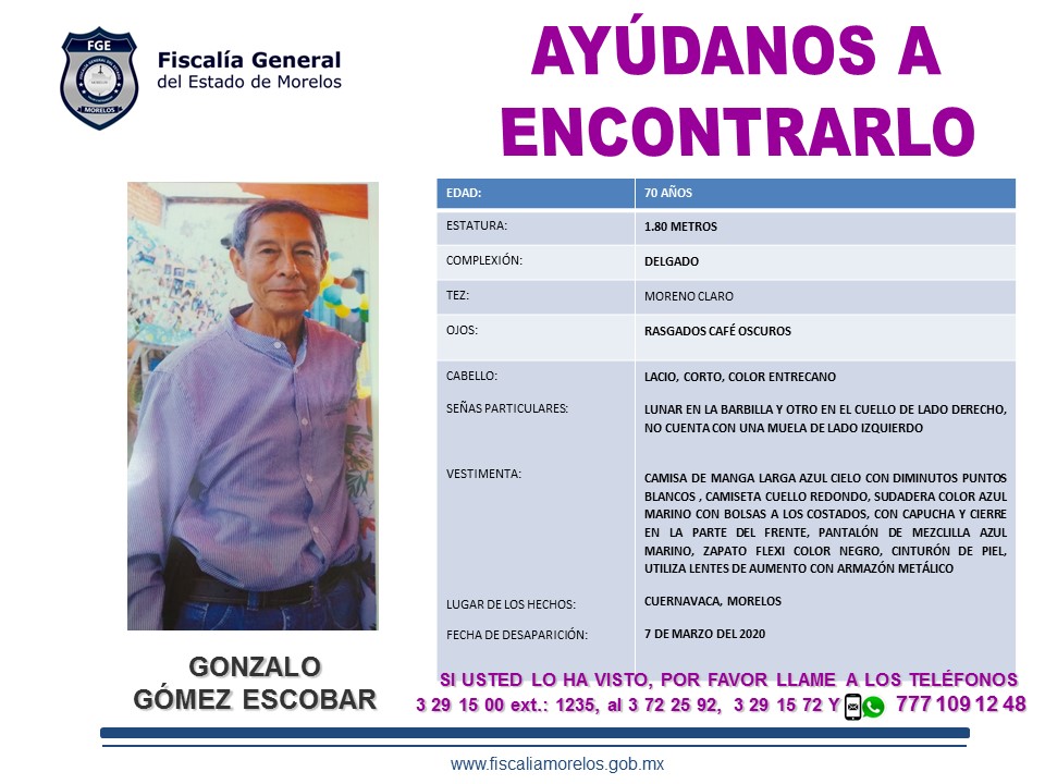 GONZALO GÓMEZ ESCOBAR