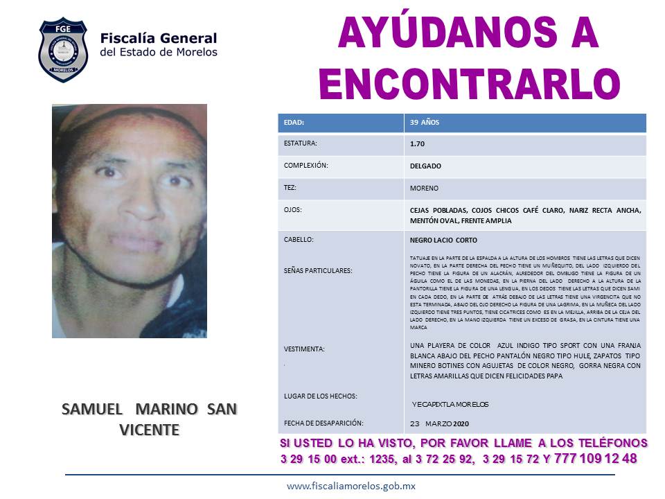 SAMUEL MARINO SAN VICENTE