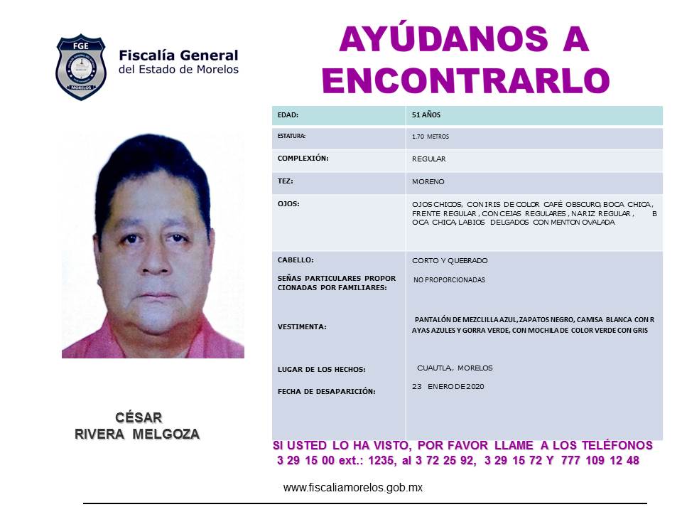 CÉSAR RIVERA MELGOZA