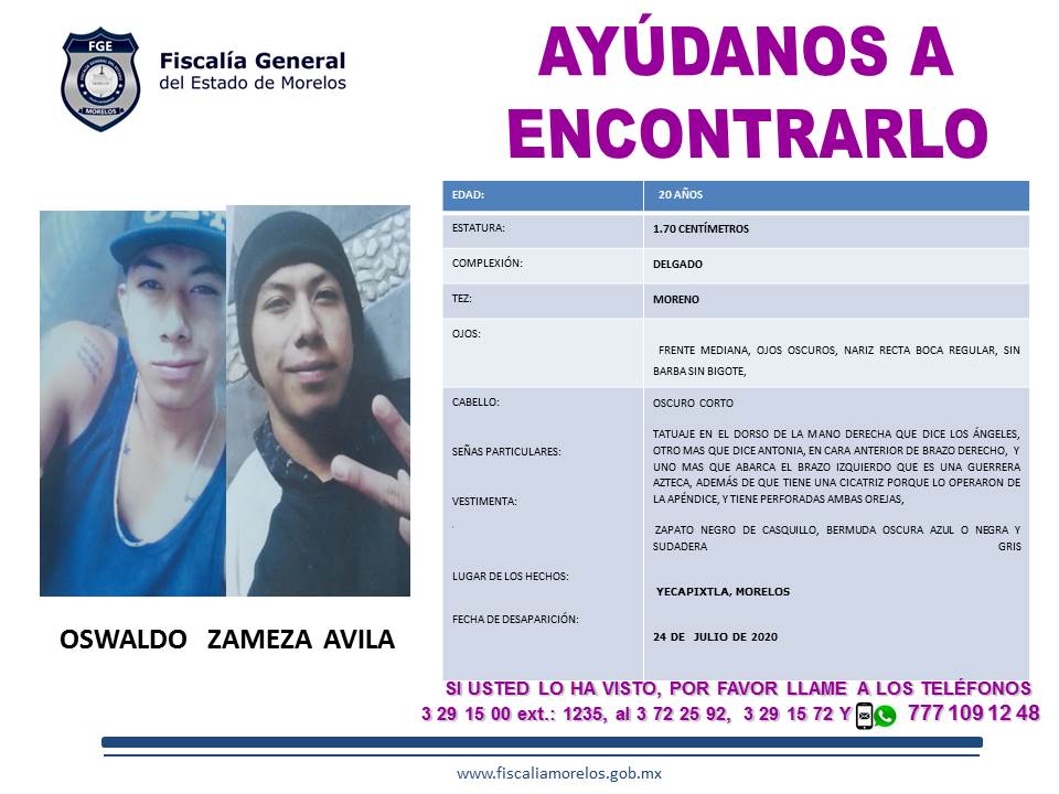 OSWALDO ZAMEZA ÁVILA