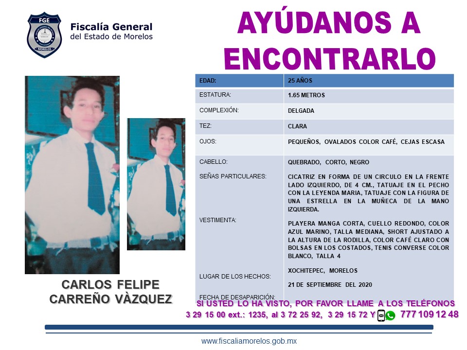 Carlos felipe Carreño Vázquez