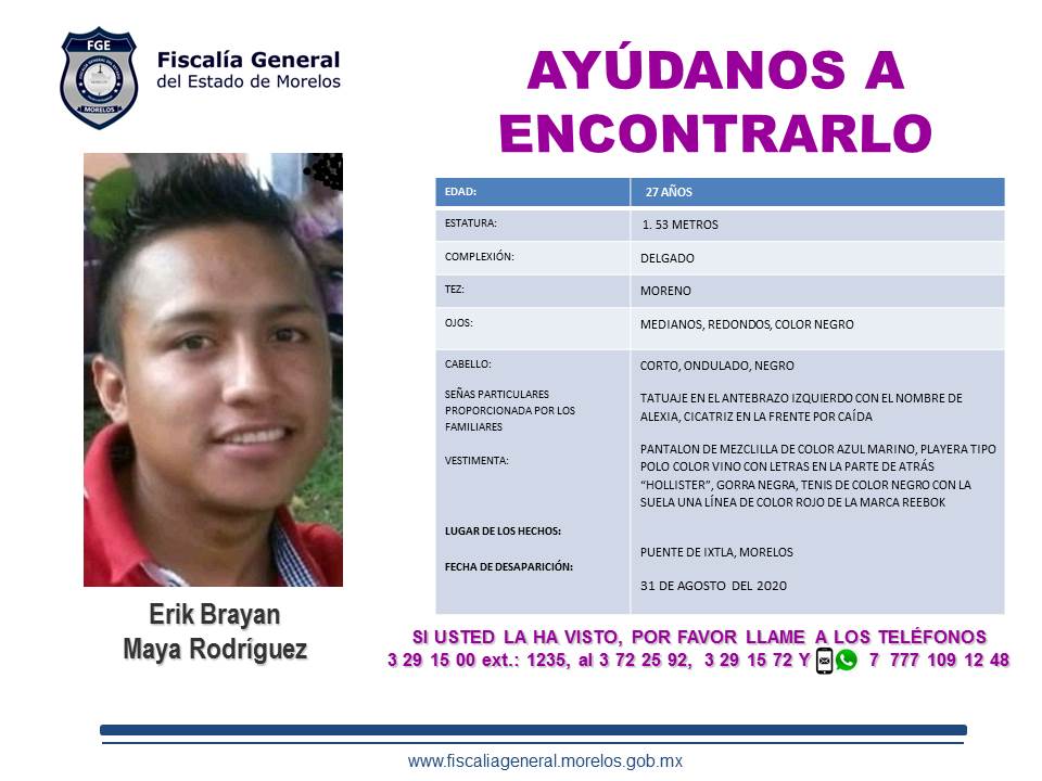 ERIK BRAYAN MAYA RODRÍGUEZ