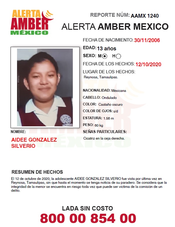 AIDEE GONZÁLEZ SILVERIO (TAMP)
