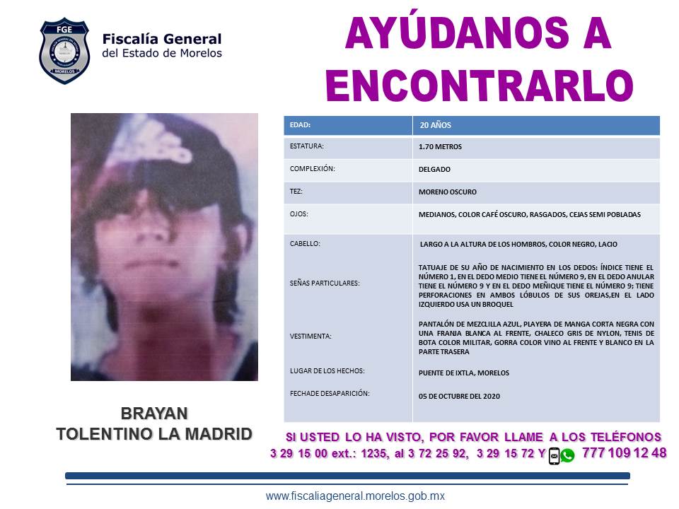 BRAYAN TOLENTINO LA MADRID