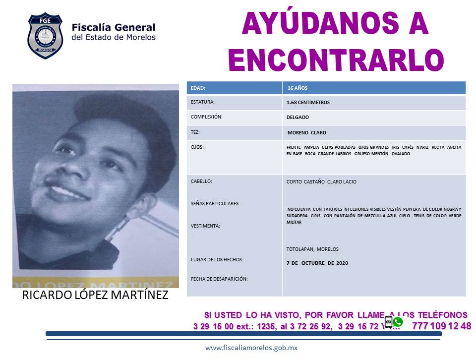 RICARDO  LÓPEZ MARTÍNEZ