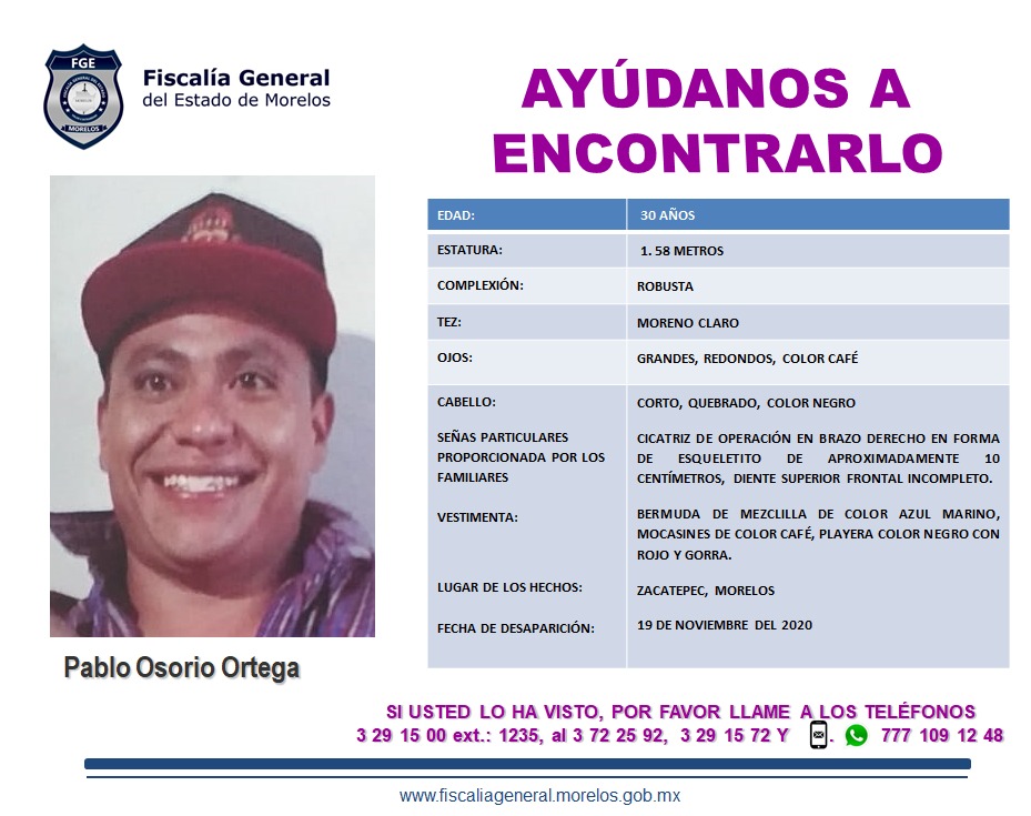 PABLO OSORIO ORTEGA