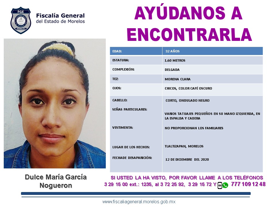 DULCE MARÍA GARCÍA NOGUERÓN