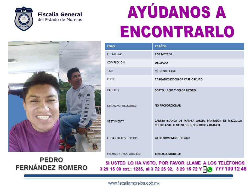 PEDRO FERNÁNDEZ ROMERO