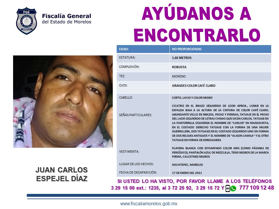 JUAN CARLOS ESPEJEL DÍAZ