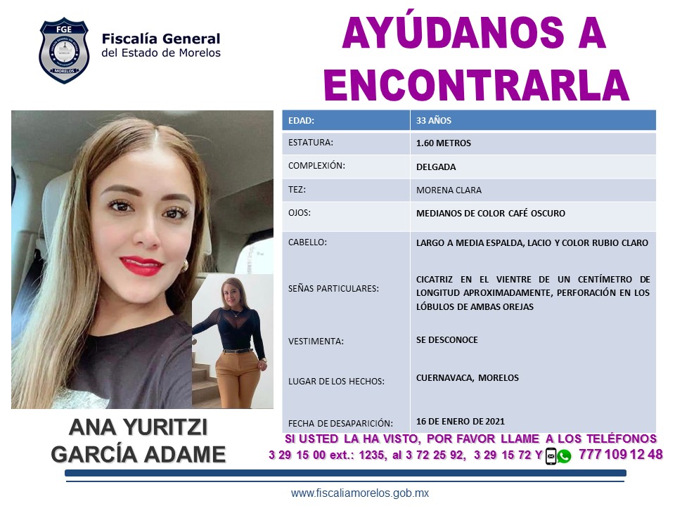 ANA YURITZI GARCÍA ADAME