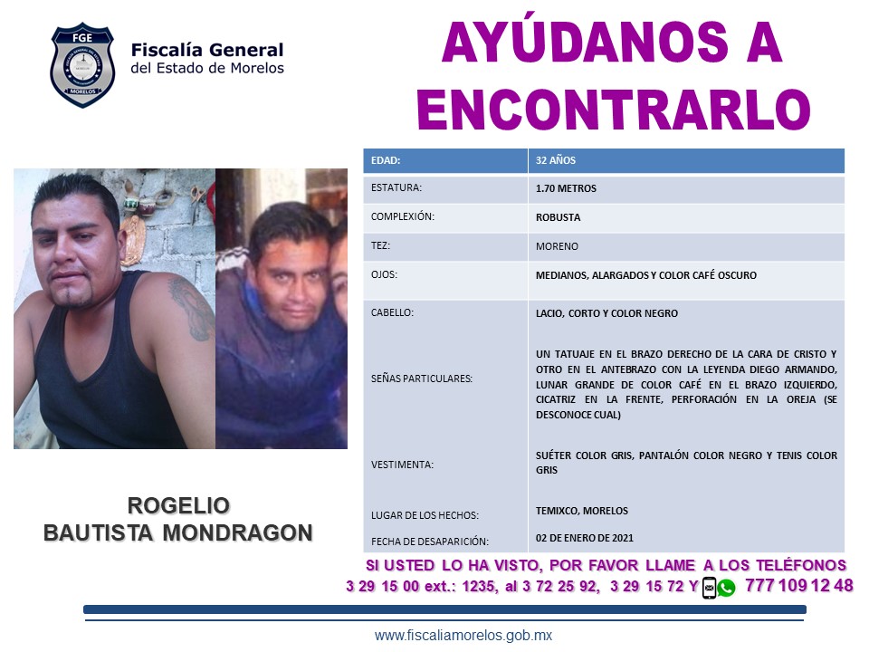 ROGELIO BAUTISTA MONDRAGÓN
