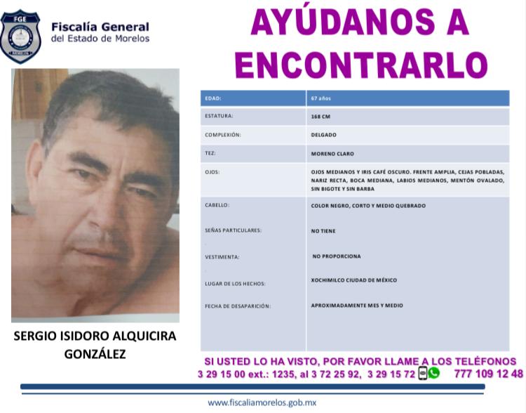 SERGIO ISIDORO ALQUICIRA GONZÁLEZ