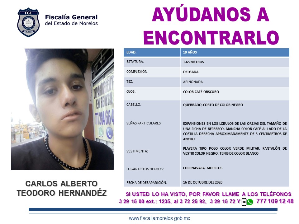 CARLOS ALBERTO TEODORO HERNÁNDEZ