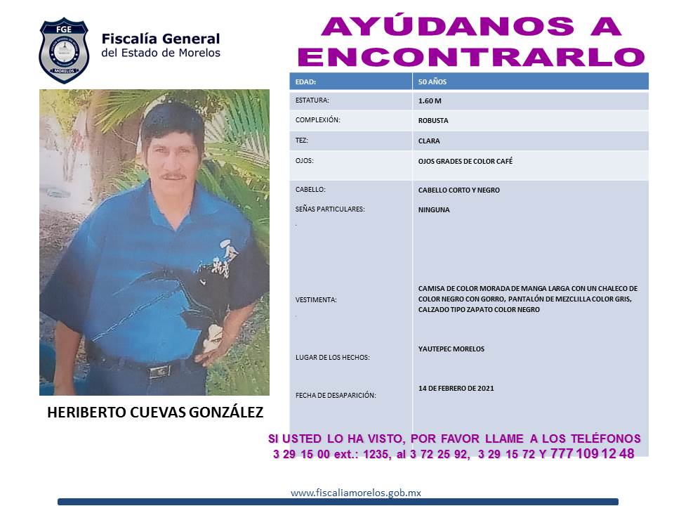 HERIBERTO CUEVAS GONZÁLEZ