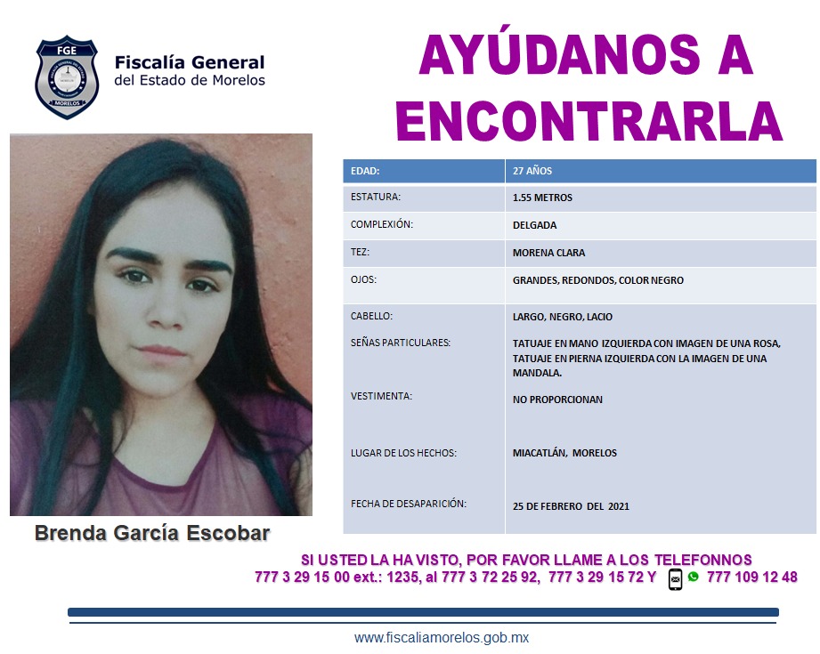 BRENDA GARCÍA ESCOBAR