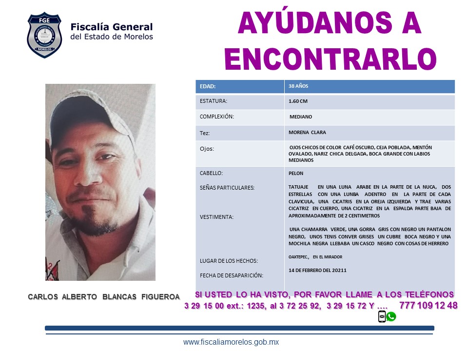 CARLOS ALBERTO BLANCAS FIGUEROA