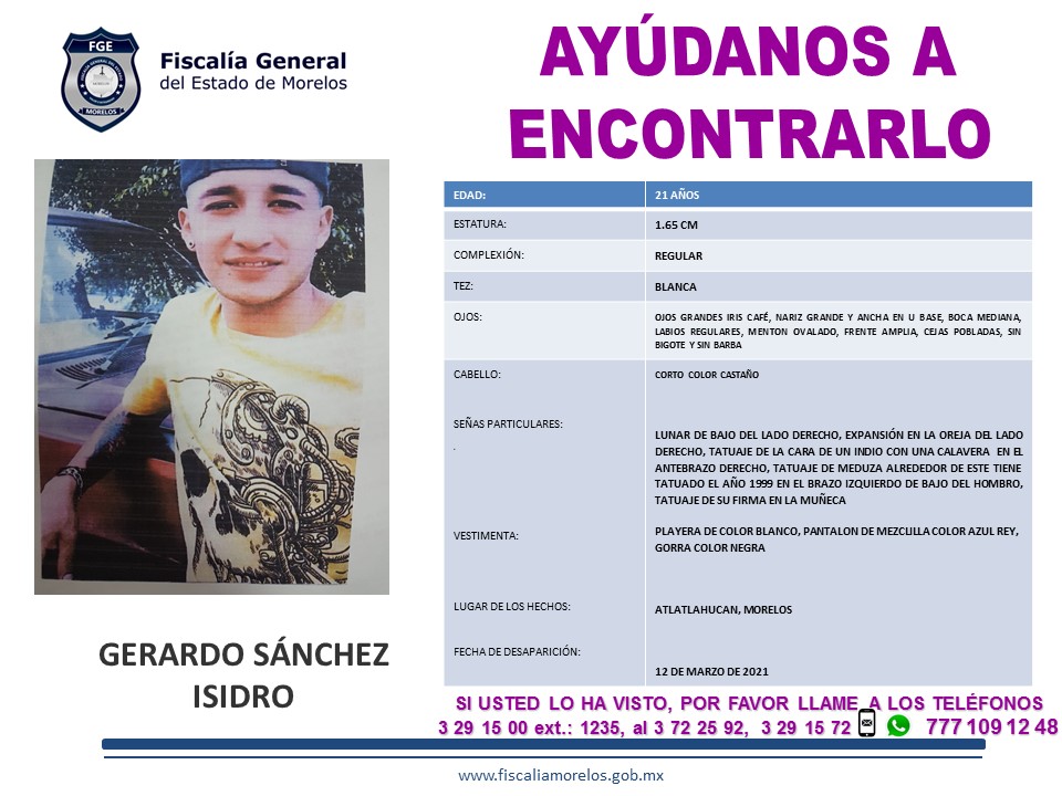 GERARDO SÁNCHEZ ISIDRO