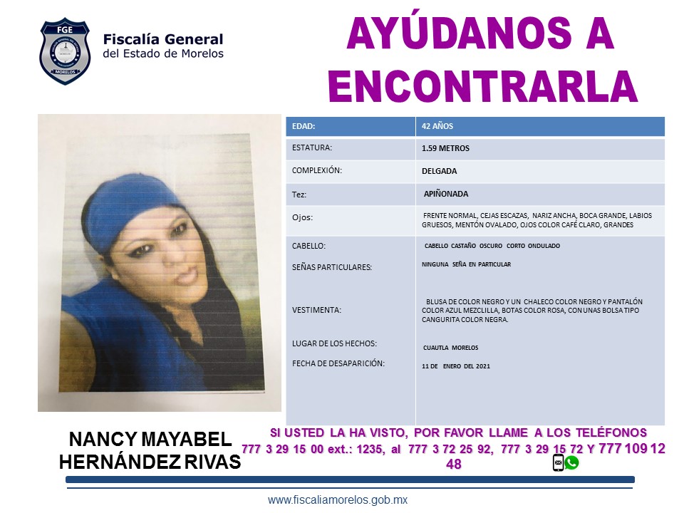 NANCY MAYABEL HERNÁNDEZ RIVAS