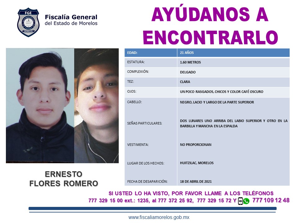 ERNESTO FLORES ROMERO