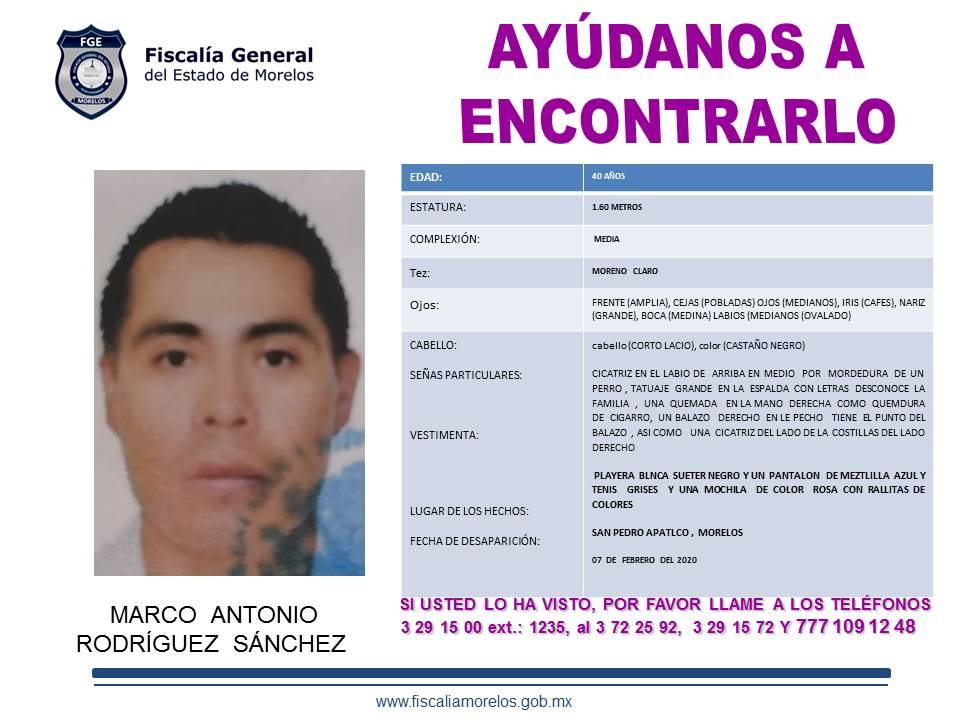 MARCO  ANTONIO RODRÍGUEZ  SÁNCHEZ