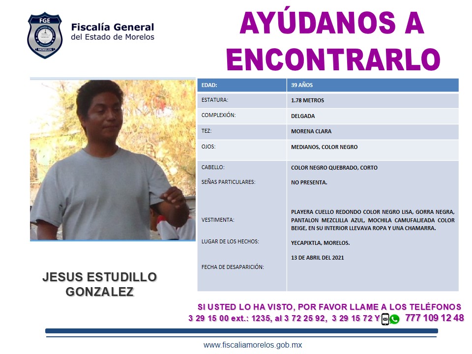 JESÚS ESTUDILLO GONZÁLEZ