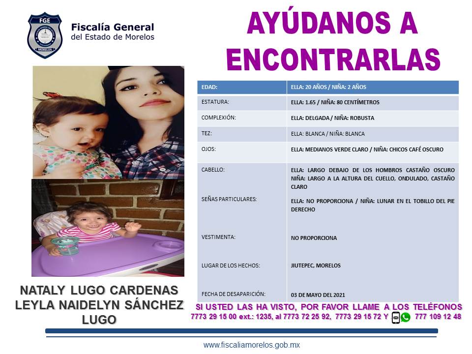 NATALY LUGO CARDENAS, LEYLA NAIDELYN SÁNCHEZ LUGO