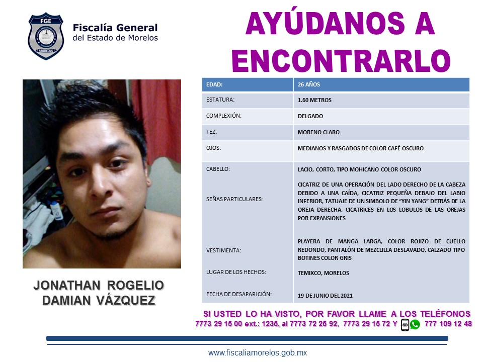 JONATHAN ROGELIO DAMIAN VÁZQUEZ