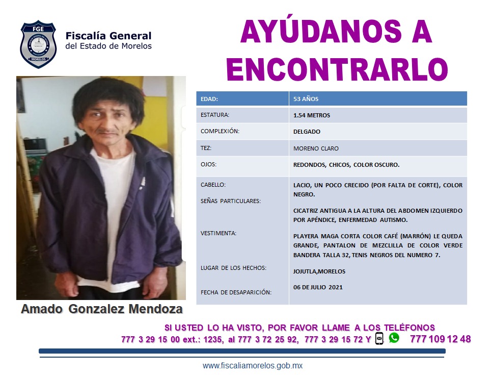 AMADO GONZÁLEZ MENDOZA