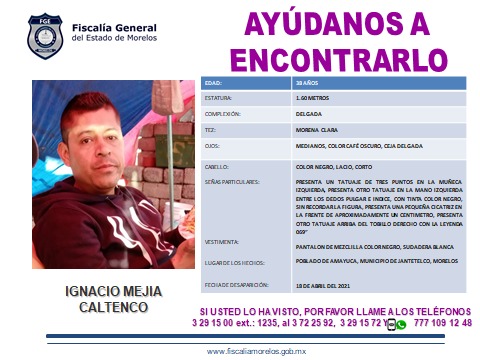 IGNACIO MEJIA CALTENCO