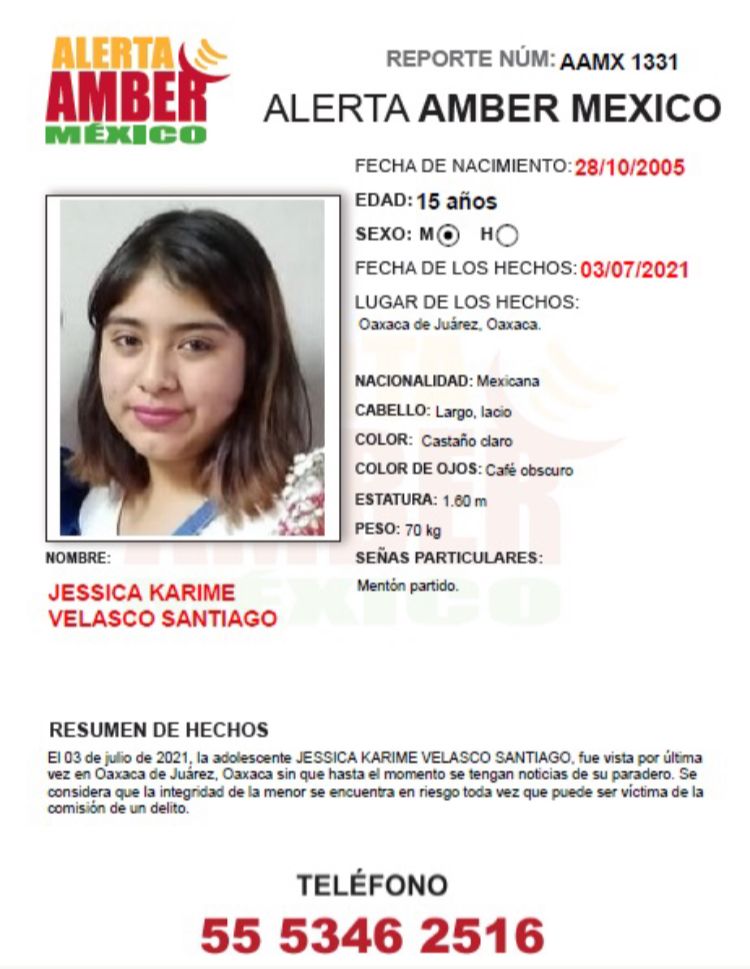 Jessica Karime Velasco Santiago (Oax; Oaxaca)