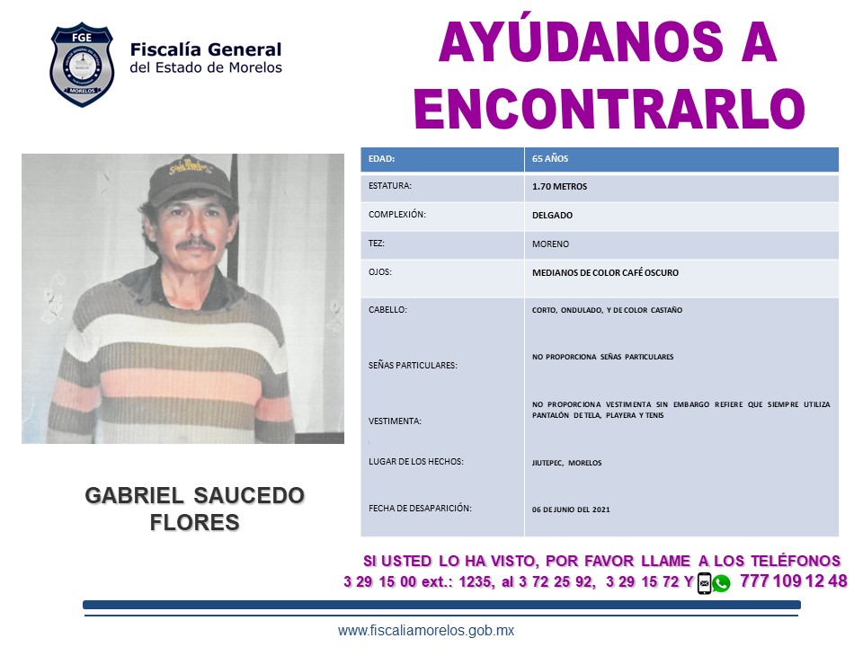 GABRIEL SAUCEDO FLORES