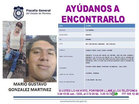 MARIO GUSTAVO GÓNZALEZ MARTÍNEZ