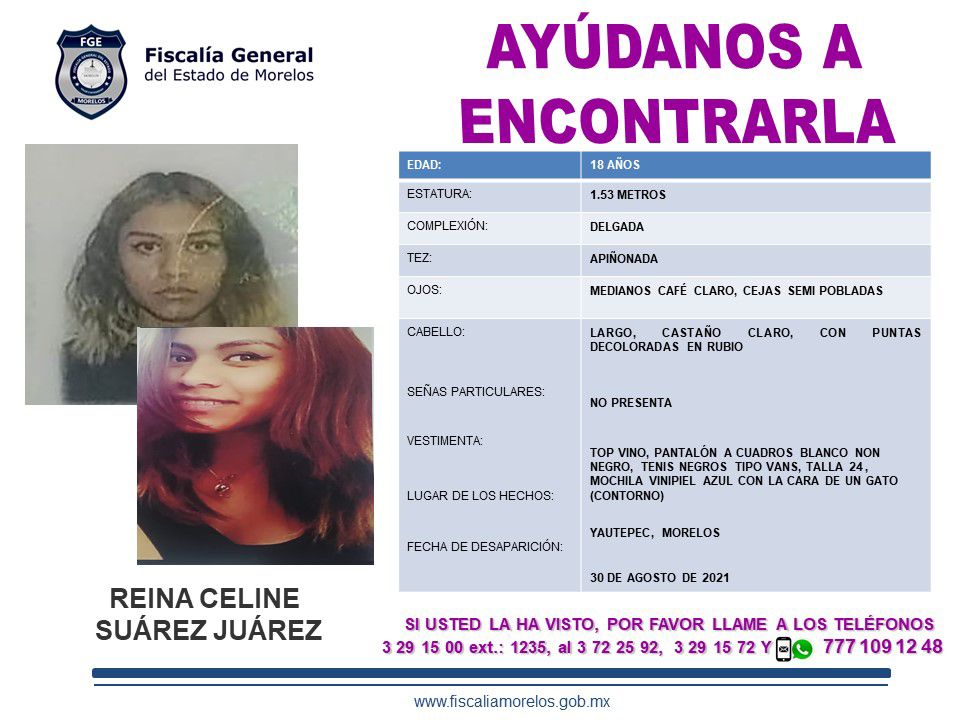 Reina Cenile Suárez Juárez