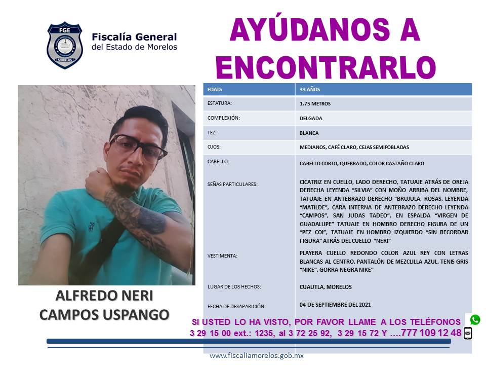 ALFREDO NERI  CAMPOS CERVANTES