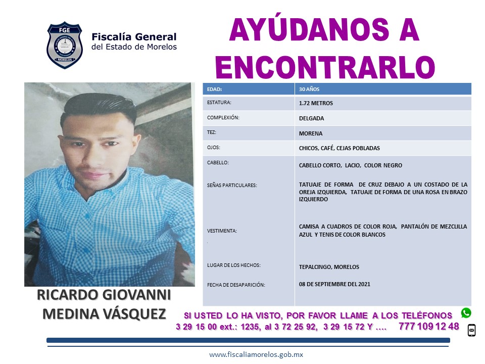 RICARDO GIOVANNI MEDINA VÁSQUEZ