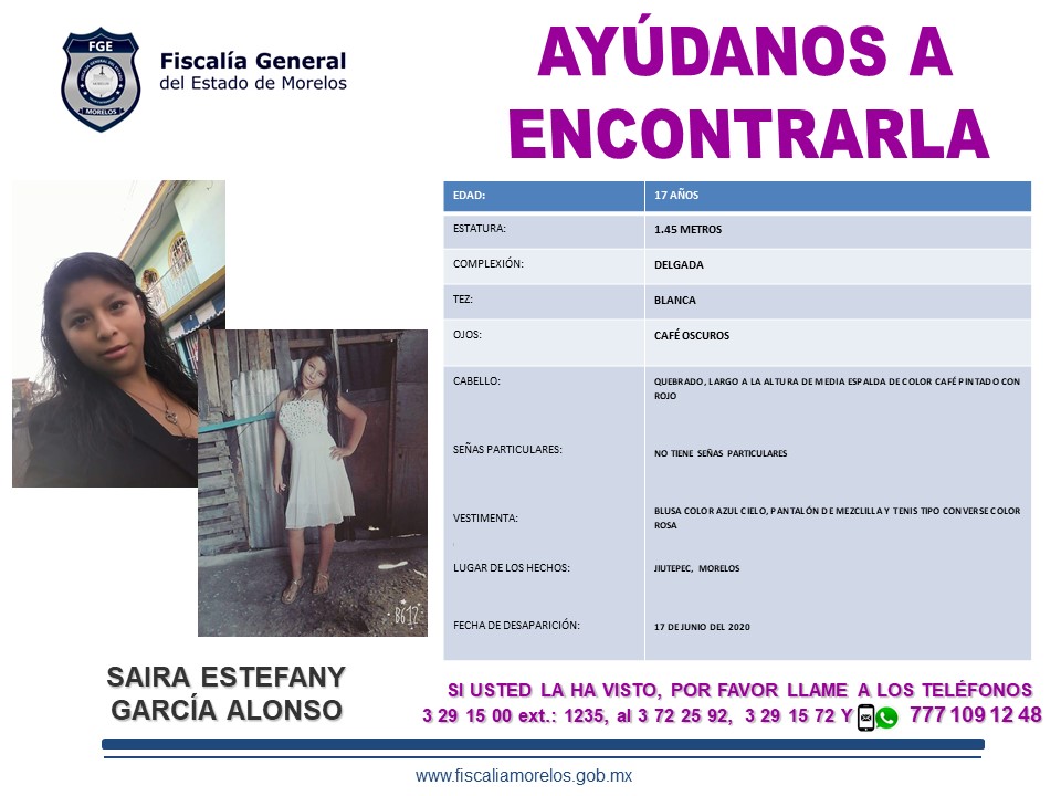 SAIRA ESTEFANY GARCÍA ALONSO