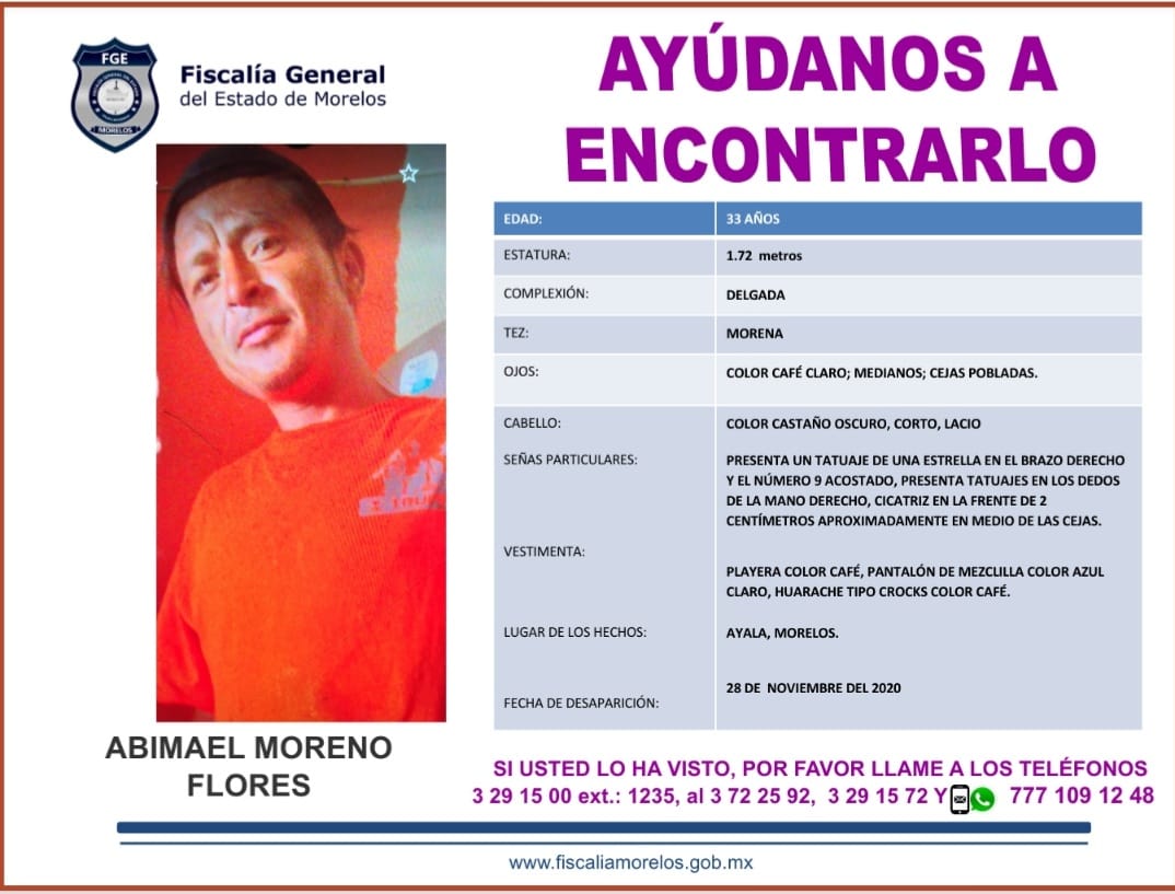 ABIMAEL MORENO FLORES